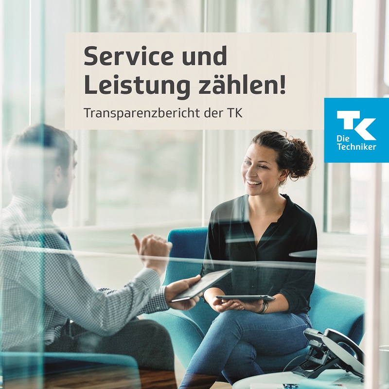 Transparenz über Leistungen und Service der TK - Wir Techniker